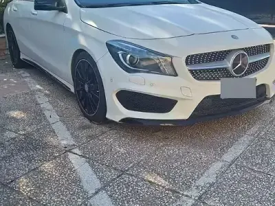 Usata Mercedes CLA220 Premium 177 CV (130 kW) 2016 Bianco Coupé