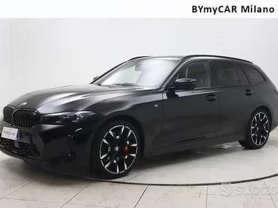 Usata BMW 320e M Sport 190 CV (139 kW) 2024 Nero Station wagon