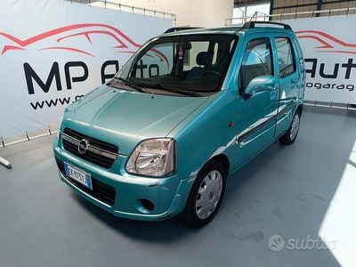 Usata Opel Agila Njoy 69 CV (50 kW) 2004 Blu Monovolume