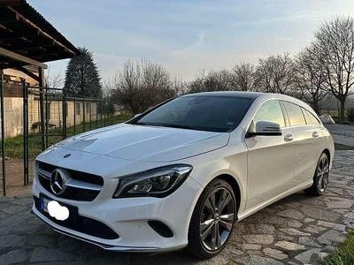 Usata Mercedes CLA200 Shooting Brake 136 CV (100 kW) 2018 Bianco Station wagon