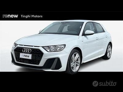 Usata Audi A1 Sportback S-Line 116 CV (85 kW) 2020 Bianco Utilitaria
