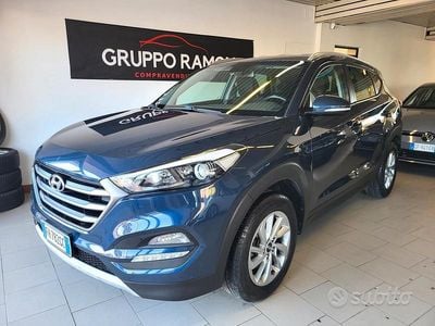 Usata Hyundai Tucson Xpossible 115 CV (84 kW) 2017 Blu SUV