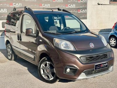 Usata Fiat Qubo Trekking 95 CV (69 kW) 2018 Marrone Monovolume