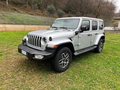 usata Jeep Wrangler Unlimited 2.0 PHEV ATX 4xe Sahara nuova a Fisciano