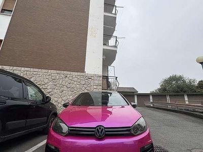 Usata VW Golf VI R-line 160 CV (117 kW) 2010 Rosso Utilitaria