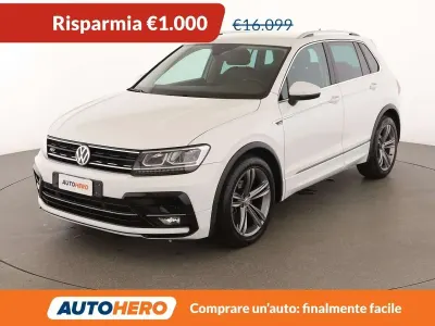 Usata VW Tiguan Sport 125 CV (91 kW) 2018 Bianco SUV