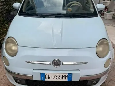 Usata Fiat 500 75 CV (55 kW) 2008 Bluazzurro Berlina