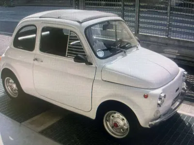 Usata Fiat 500 24 CV (17 kW) 1972 Bianco Utilitaria