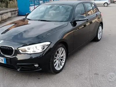 Usata BMW 114 Sport Line 95 CV (69 kW) 2018 Nero Utilitaria