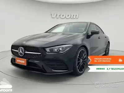 Usata Mercedes CLA200 150 CV (110 kW) 2021 Nero Berlina