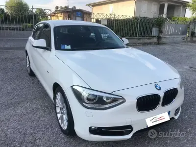 Usata BMW 116 Efficient Dynamics 116 CV (85 kW) 2012 Bianco Utilitaria