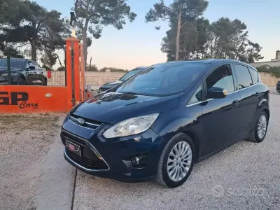 Usata Ford C-MAX Titanium 115 CV (84 kW) 2011 Blu Monovolume