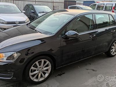 Usata VW Golf VII Highline 110 CV (80 kW) 2017 Nero Berlina
