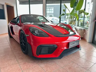 Usata Porsche 718 Spyder RS 500 CV (367 kW) 2024 Rosso Cabrio