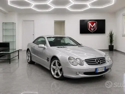 Käytetty Mercedes SL500 306 HP (225 kW) 2002 Harmaa Avoauto