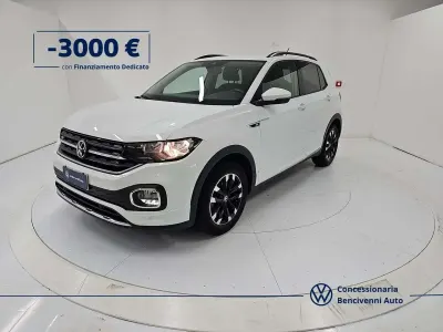 Usata VW T-Cross Style 95 CV (69 kW) 2022 Bianco SUV