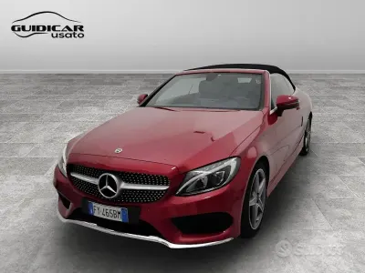 Usata Mercedes 220 Premium 170 CV (125 kW) 2018 Rosso Cabrio
