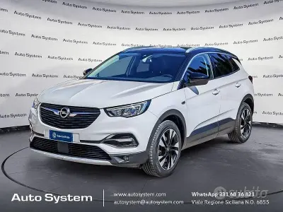 Usata Opel Grandland X Innovation 131 CV (96 kW) 2020 Bianco SUV