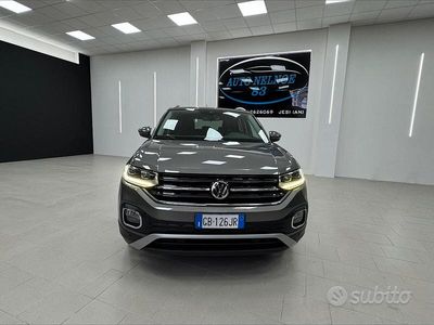 Usata VW T-Cross Advance 95 CV (69 kW) 2020 Grigio SUV