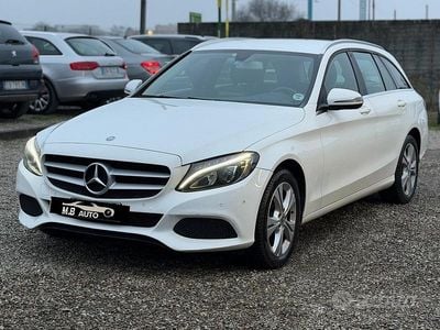 Usata Mercedes C220 169 CV (124 kW) 2017 Bianco Station wagon