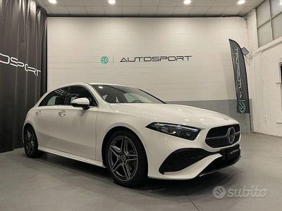 Usata Mercedes A200 AMG line 163 CV (119 kW) 2023 Bianco Berlina