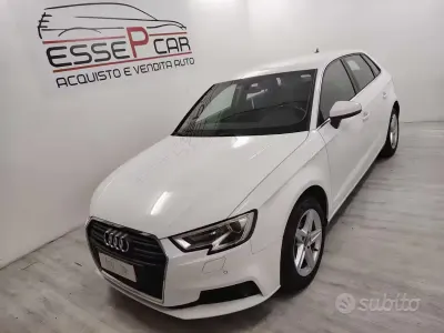 Usata Audi A3 116 CV (85 kW) 2019 Bianco Berlina