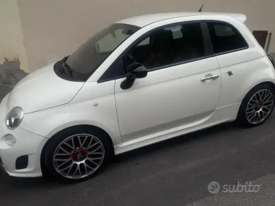 Usata Abarth 500 135 CV (99 kW) 2010 Bianco Berlina