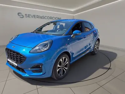 Usata Ford Puma ST-Line 125 CV (91 kW) 2022 Desert island blue (metallizzato) SUV