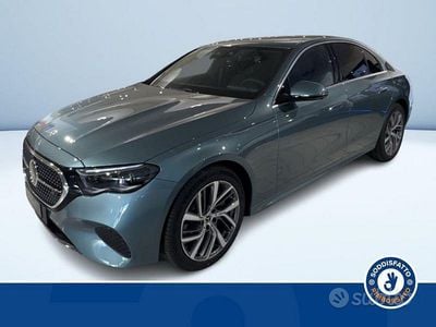 Nuova Mercedes E220 Advanced Plus 220 CV (161 kW) 2025 Nero Berlina