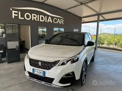 Usata Peugeot 3008 GT-line 131 CV (96 kW) 2018 Bianco SUV