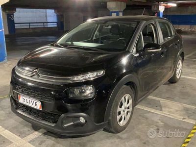 Usata Citroën C3 Feel 75 CV (55 kW) 2017 Nero Utilitaria