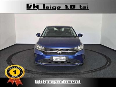 Usata VW Taigo Life 95 CV (69 kW) 2022 Blu/azzurro(met.) SUV