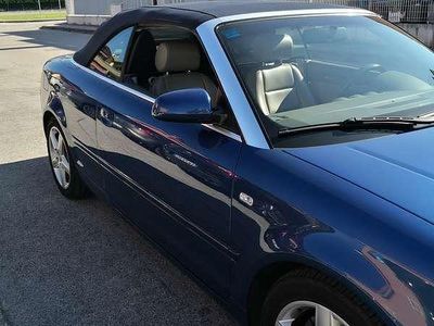 Usata Audi A4 Cabriolet 163 CV (119 kW) 2002 Blu/azzurro Cabrio