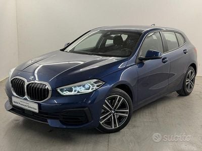 Usata BMW 116 Advantage 109 CV (80 kW) 2023 Blu Utilitaria
