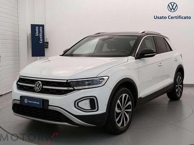 Usata VW T-Roc Style 110 CV (80 kW) 2022 Bianco SUV