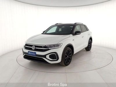 Usata VW T-Roc R-line 150 CV (110 kW) 2022 Bianco SUV