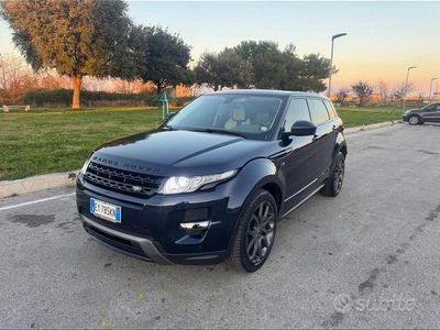 Usata Land Rover Range Rover evoque 150 CV (110 kW) 2015 Blu Monovolume
