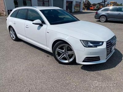 Usata Audi A4 S-Line 150 CV (110 kW) 2018 Bianco Station wagon