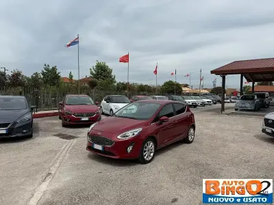 Usata Ford Fiesta Titanium 75 CV (55 kW) 2020 Rosso Utilitaria