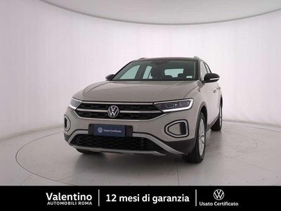 Usata VW T-Roc Style 110 CV (80 kW) 2022 Beige SUV