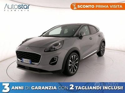 Begagnad Ford Puma Titanium X 125 HK (91 kW) 2024 Brun SUV