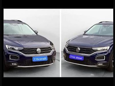 Usata VW T-Roc 116 CV (85 kW) 2020 Blu SUV