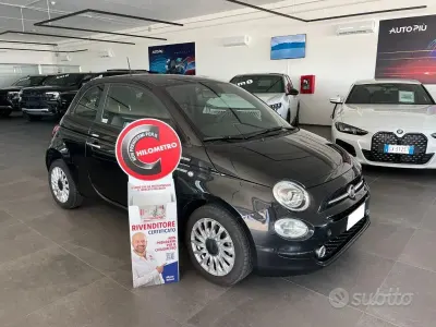 Usata Fiat 500 Club 69 CV (50 kW) 2022 Nero Utilitaria