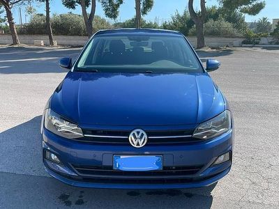 Occasion VW Polo 95 ch (69 kW) 2018 Bleue Citadine