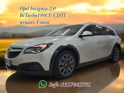 Usata Opel Insignia Country Tourer 194 CV (142 kW) 2015 Argento Station wagon
