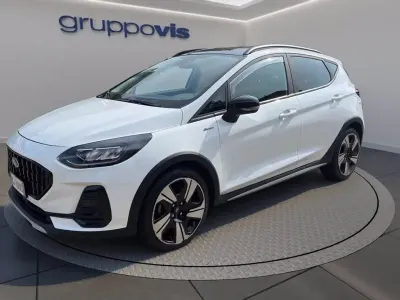 Usata Ford Fiesta Active X 125 CV (91 kW) 2022 Frozen white Utilitaria