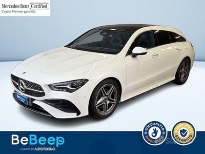 Usata Mercedes CLA200 Advanced Plus 149 CV (109 kW) 2024 Bianco Station wagon