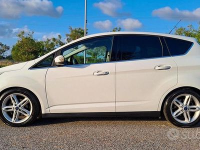 Usata Ford C-MAX Titanium X 125 CV (91 kW) 2016 Bianco Monovolume