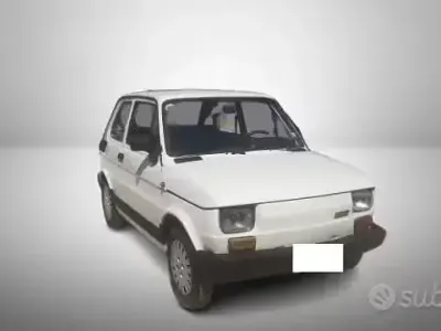 Usata Fiat 126 25 CV (18 kW) 1988 Bianco Utilitaria