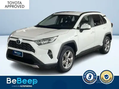Usata Toyota RAV4 Hybrid 178 CV (130 kW) 2021 Bianco pastello SUV